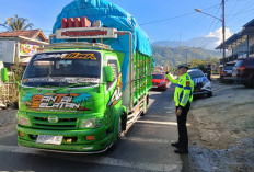 Arus lalu lintas di jalur lintas tengah Sumatera, khususnya wilayah Kabupaten Lahat, mengalami peningkatan sig