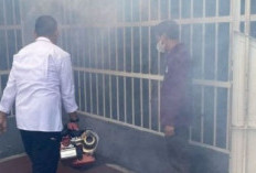 Cegah Penyebaran DBD, Lakukan Fogging di Lingkungan Lapas