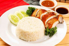 Resep Nasi Hainan Ayam Goreng Ala Hongkong, Lezatnya Bikin Ketagihan!
