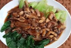 Resep Pokcoy Saus Jamur Ala Restoran, Masak Cepat Kurang dari 15 Menit