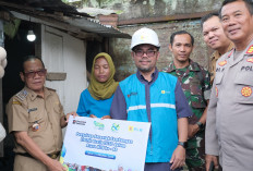 PLN UP3 Lahat Laksanakan Program LUTD, Berikan Listrik Gratis untuk 30 Keluarga Prasejahtera