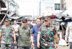 Dikunjungi RI 1, Bergegas Bersihkan Kawasan Pasar