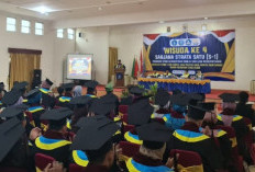 STISIP Bina Marta Martapura Wisuda 57 Lulusan, Siap Cetak Pemimpin Masa Depan
