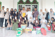 Lazismu OKU Timur Salurkan Sembako, Takjil, dan THR untuk Yatim
