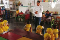 Anak PAUD dan TK di Muaradua Belajar Teknik Pemadaman Api