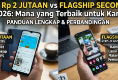 HP Rp2 Jutaan vs Flagship Second di 2026 Mana yang Terbaik untuk Kamu?