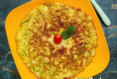 Menu Simple Untuk bekal Anak Sekolah, ini  Resep Omelet Tahu Paprika