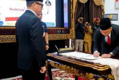 Resmi Dilantik Jadi Sekda OKU, Alva Elan Diminta Jadi Motor Penggerak Birokrasi
