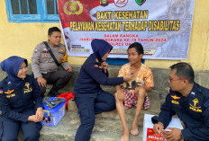 Polres OKU Beri Pelayanan Kesehatan Gratis Penyandang Disabilitas