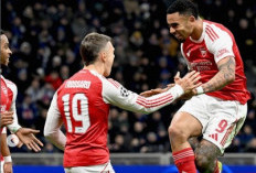Taklukkan Inter, Arsenal Cetak Sejarah di Liga Champions