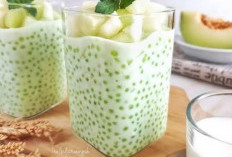 Segarnya Es Melon Sago Creamy untuk Buka Puasa