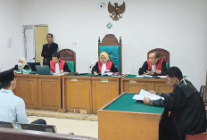 Mantan Bendahara Korupsi di Muba Terdakwa Korupsi Dituntut 3 Tahun Penjara 
