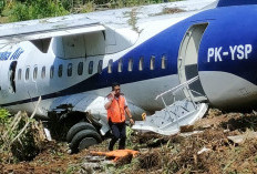 Angkut Istri Pj Gubernur Papua, Pesawat Trigana Air Tergelincir di Bandara Stevanus Rumbewas, Kamanap