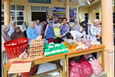 Diserbu Warga, Barang Operasi Pasar Murah TPID OKU Selatan Ludes Terjual