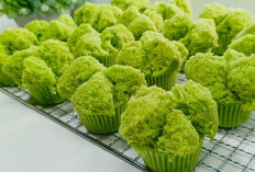 Bolu Kukus Pandan Lembut dan Mengembang, Cocok untuk Teman Santai