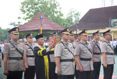 Polres OKU Timur Lakukan Sertijab Kabag Ops hingga 5 Kapolsek 