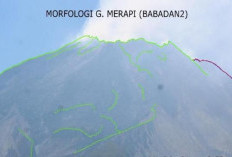 Merapi Luncurkan 88 Guguran Lava
