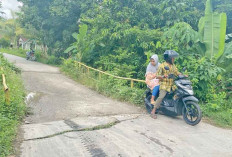 Jembatan Nyaris Ambruk Ancam Warga