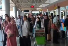 Penumpang Bandara SMB II Palembang Naik Jelang Natal dan Tahun Baru