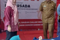 Ketua PKK OKU Ikut Donor Darah Massal 