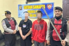 Diduga Tawuran dan Bawa Pedang Dua Pelajar di OKU Diamankan 