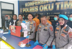 Polres OKU Timur Gagalkan Peredaran 1 Kg Sabu, Dua Warga Lampung Ditangkap