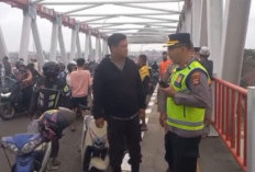 Pencuri Kabel Jembatan Musi 6 Dikepung Warga