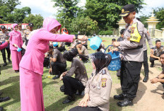 63 Personil Polres OKU Naik, Dari Bintara Hingga Perwira