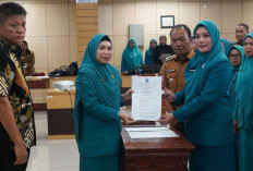 Ketua TP PKK Kecamatan se-OKU Timur Dilantik, Fokus Perkuat Ketahanan Keluarga