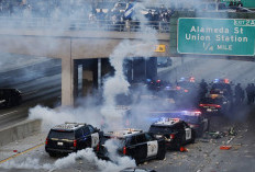 WNI Diminta Hindari Lokasi Demo Imigran di Los Angeles