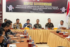 Siagakan 160 Personil Amankan Rapat Rekapitulasi Suara Pemilu Tingkat Kabupaten