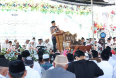 Ribuan Jemaah Padati Harlah JATMAN ke-22, Bupati Enos Ajak Hidupkan Nilai Tasawuf