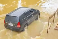Jalan Lintas Mura—PALI Tergenang, Pengendara Waspada