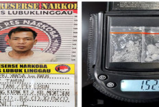 Pasutri di LubukLinggau Kompak Edarkan Sabu