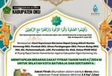 Tetapkan Zakat Beras 2,5 kg, Uang Rp37.500