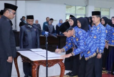 69 ASN OKU Selatan Resmi Dilantik, Sekda Tekankan Integritas dan Profesionalisme