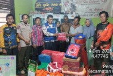 BPBD dan Tagana OKU Selatan Salurkan Bantuan untuk Korban Kebakaran di Kisam Ilir