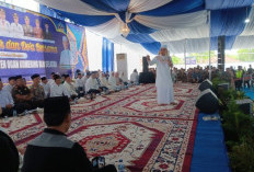 Ribuan Jemaah Padati Tabligh Akbar HUT ke-22 OKU Selatan, Hadirkan Ustaz Das’ad Latif