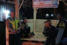 Sambangi dan Cek Satkamling, Warga Diajak Tingkatkan Kewaspadaan