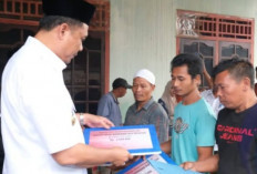 Tinjau dan Beri Bantuan Korban Kebakaran