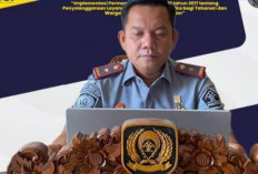 Lapas Muaradua Ikuti Webinar Diskusi Kebijakan Kanwil