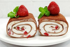 Resep Towel Cake Roll, Cemilan Cantik dan Manis     