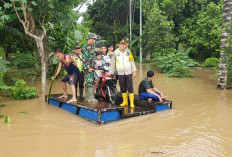 Lakukan Monitoring Banjir di Baturaja Timur