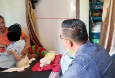Kasat Intelkam OKU Selatan Sambangi Warga Berkebutuhan Khusus