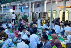Penuh Haru, Warga Binaan Lapas Muaradua Buka Puasa Bersama Keluarga