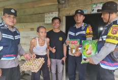Polsek Muaradua Salurkan Bantuan Sembako untuk Fakir Miskin