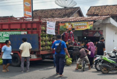 Hanya Lima Menit, Gas Melon Habis Diserbu Emak-Emak