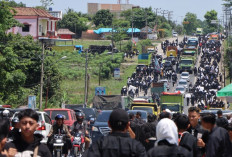 Tersangka Pengeroyokan Ditangkap, Ratusan Anggota PSHT Datangi Mapolres OKU Timur