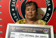 Siti Simpan 57 Paket Sabu Dalam Kutang
