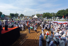 Warga Muara enim Dukung Palestina 